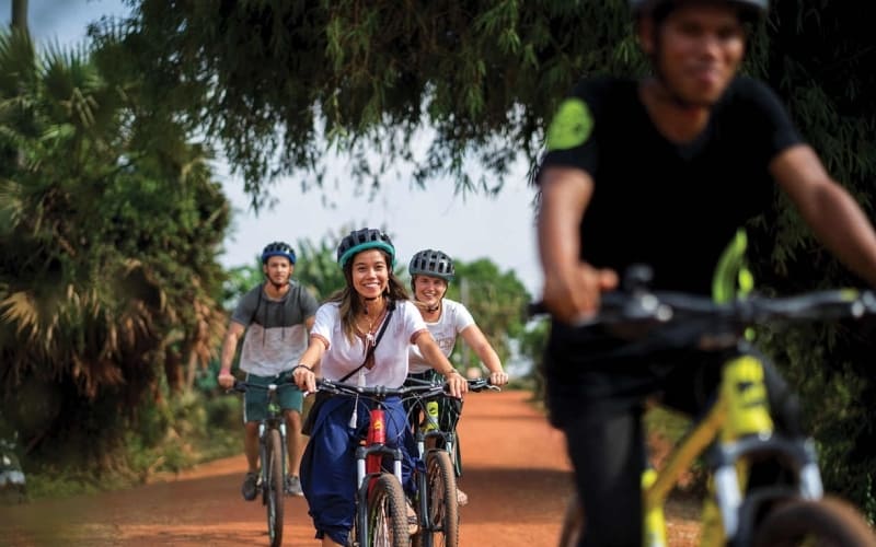 Off Track Tours Cambodia - cycling